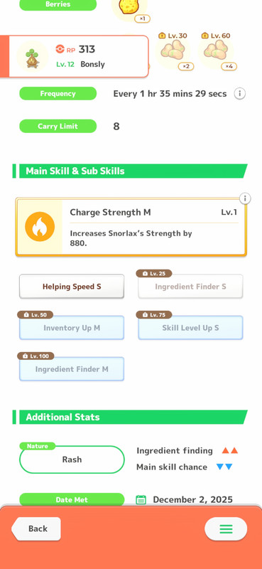 Screenshot 20251222 095220 Pokmon Sleep