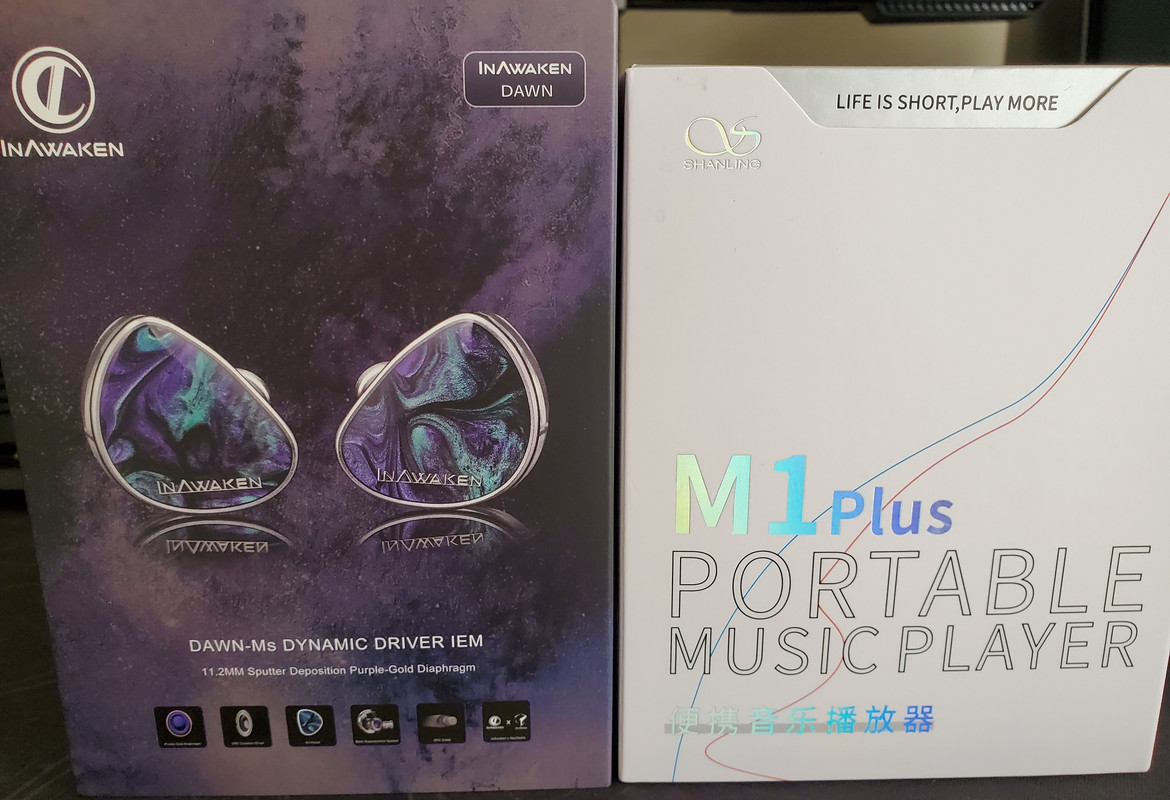 Inawaken Dawn-MS and Shanling M1 Plus DAP Impressions