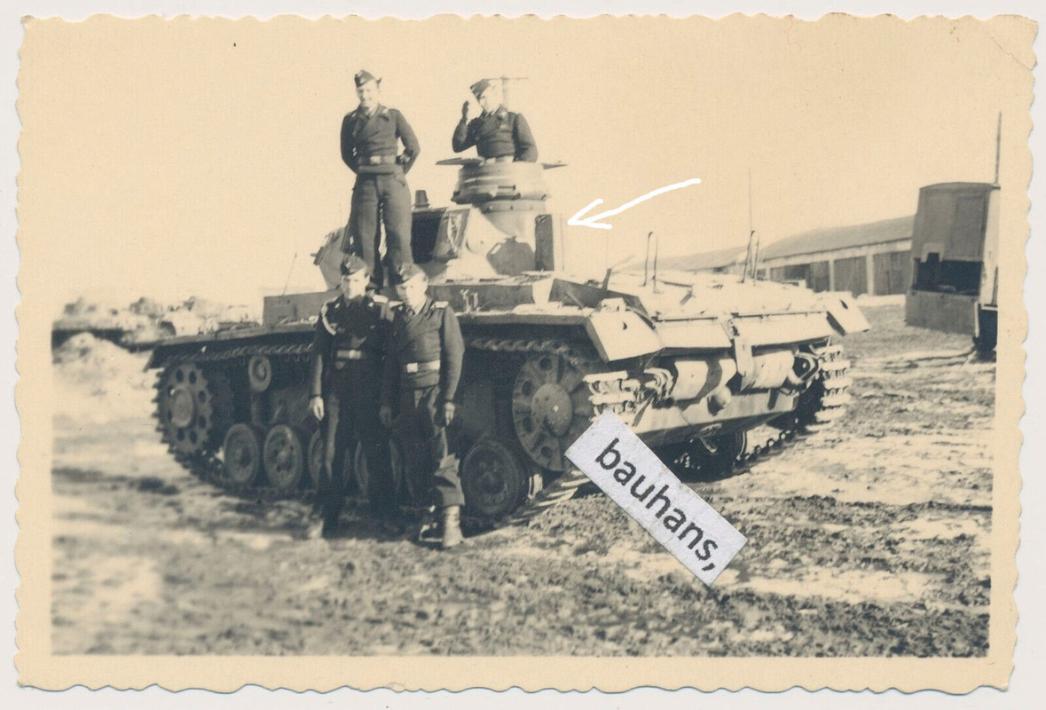 Foto Panzerkampfwagen III Panzer-Tank 2.WK (3387a)