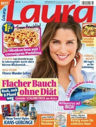Cover: Laura Frauenzeitschrift No 36 vom 31 August 2022 Cover: Laura Frauenzeitschrift No 36 vom 31 August 2022