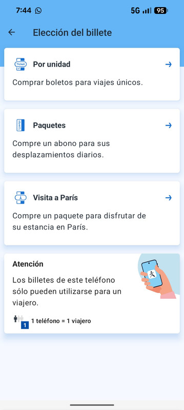 Tickets y abonos de transporte - app Île de France mobilités - Información tickets y tarjetas de transportes - París - Foro Francia