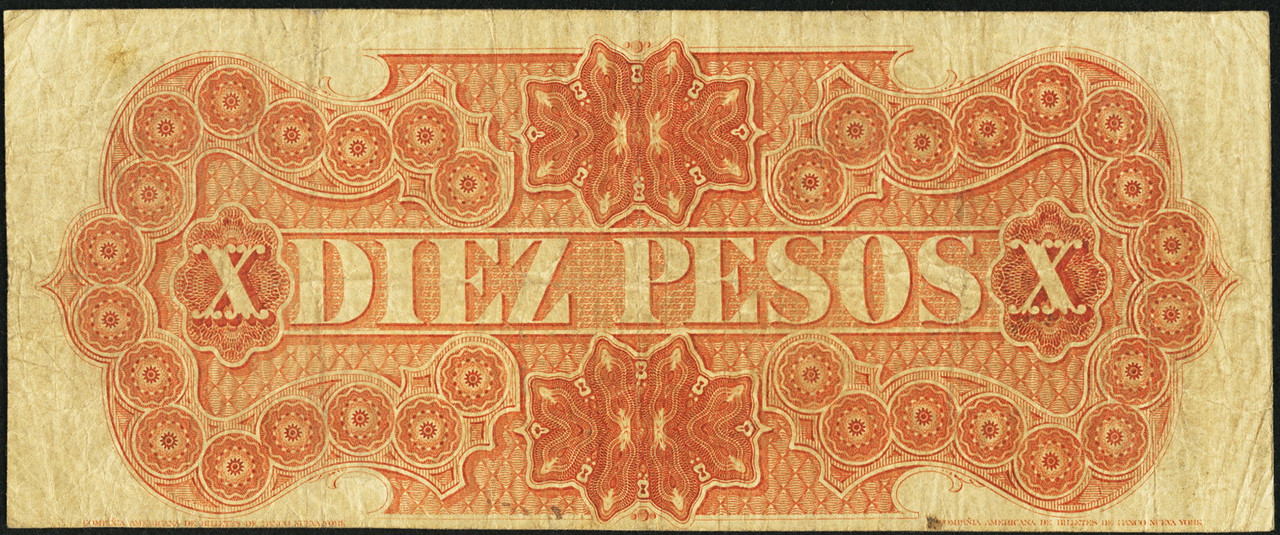 Billetes con errores 1867b