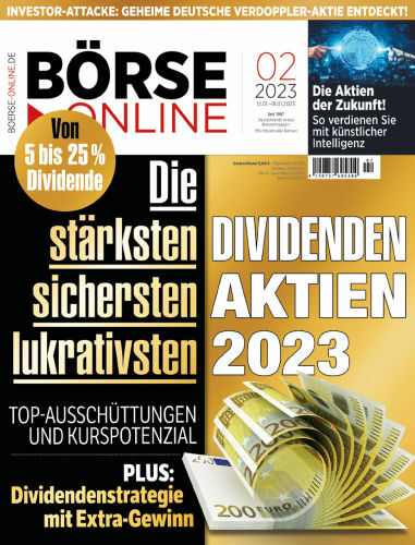 Cover: Börse Online Magazin No 02 vom 12  Januar 2023