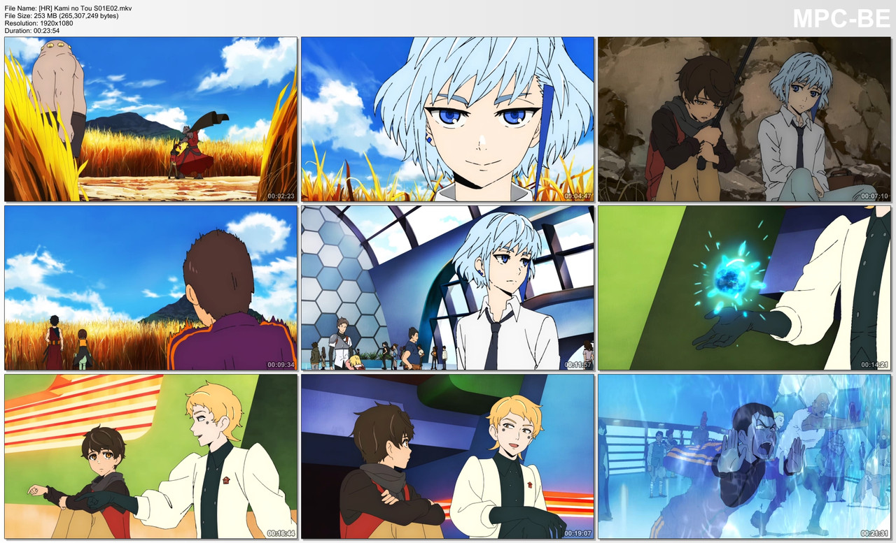 HR Kami no Tou 02 1080p HEVC Multi Subs HR GZ