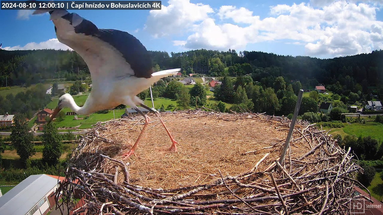Tiešraidē no uzņēmuma KARA stārķa skursteņa Bohuslavicē pie Trutnovas 9-37-24 screenshot
