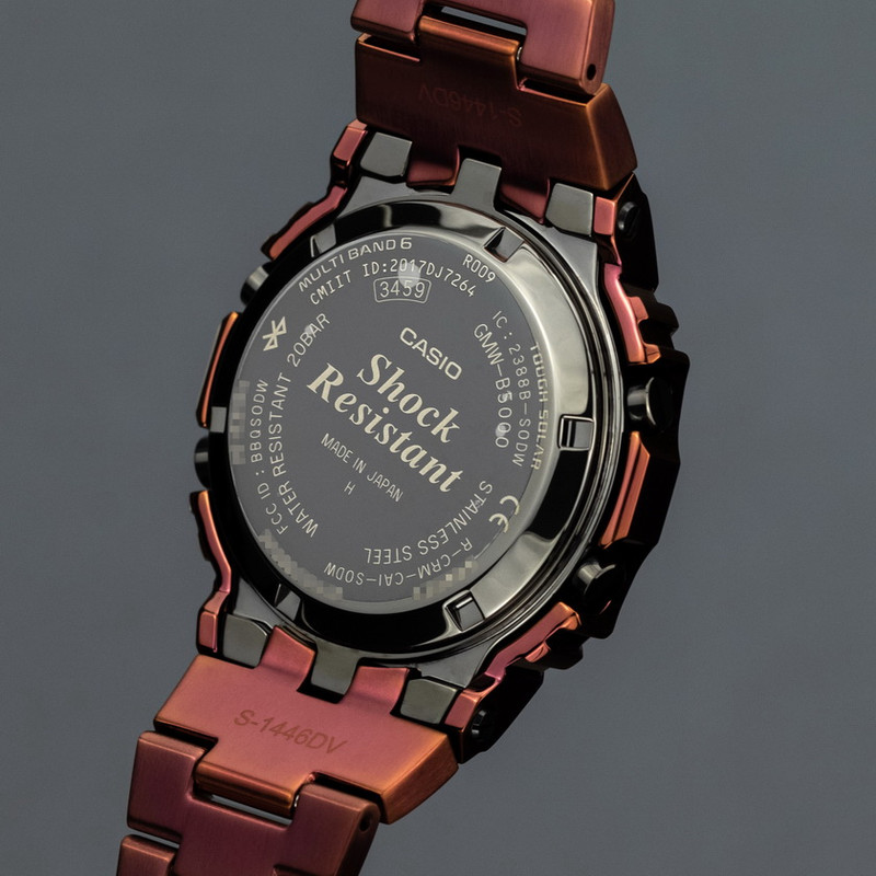 Продаден - Casio G-Shock Full Metal Red GMWB5000RD-4 - Българският ...