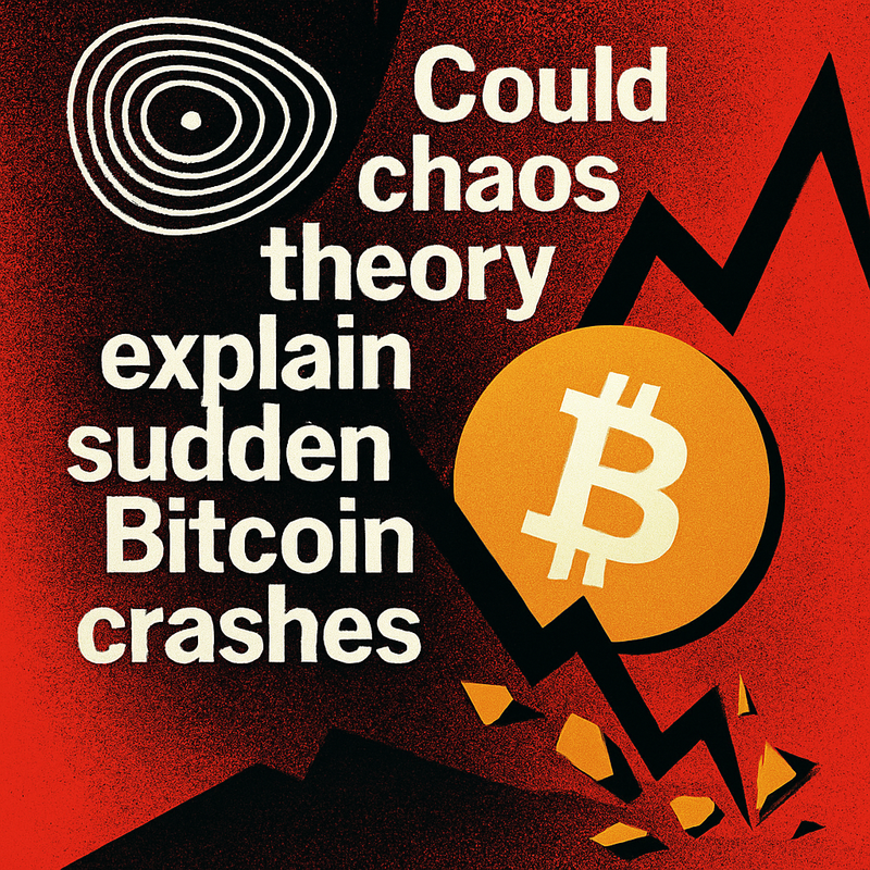 Could chaos theory explain sudden Bitcoin crashes