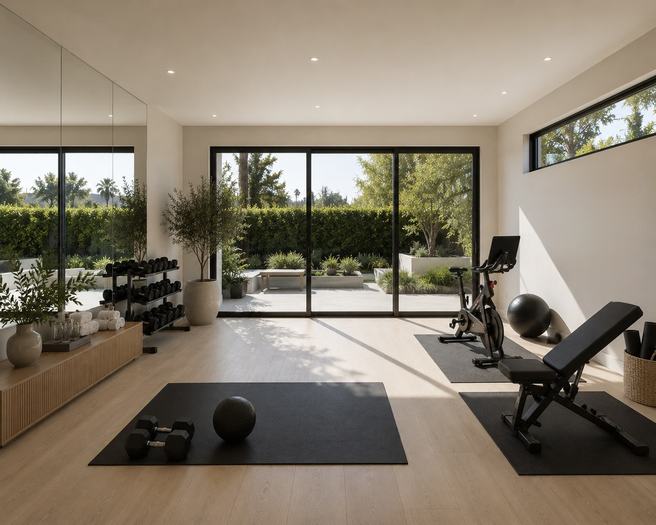 Modern, professionally designed interior representing polished custom website design