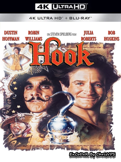 Hook (1991) MULTi.Hybrid.HDR.DoVi.2160p.AI.60Fps.BluRay.TrueHD.Atmos.AC3-ChrisVPS / LEKTOR i NAPISY