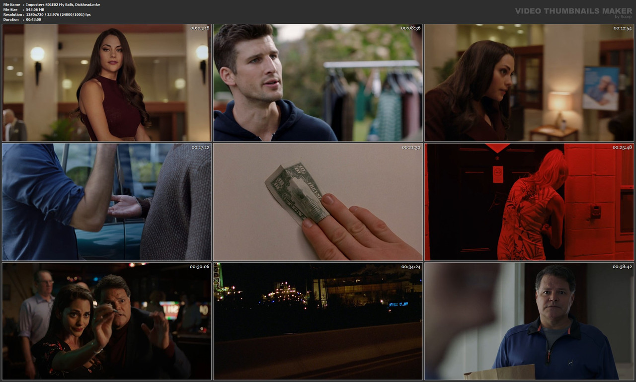 Imposters S01E02 My Balls, Dickhead.mkv