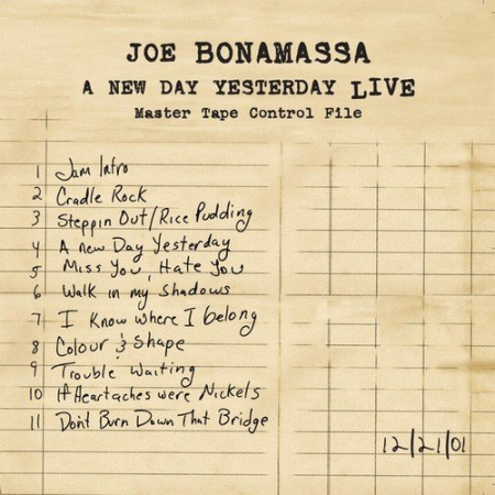 Joe Bonamassa - A New Day Yesterday-Live (2002) [24/48 Hi-Res]