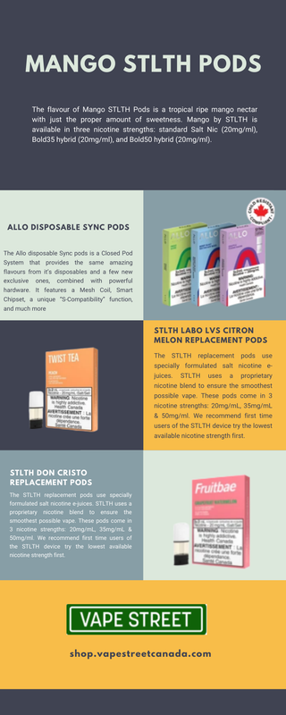 Canadian Mango Stlth Pods