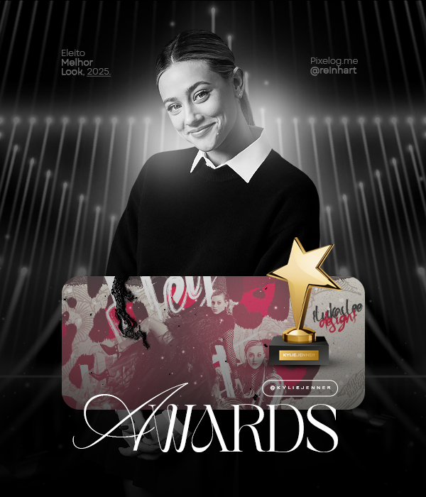 Award modelo OURO melhor look reinhart