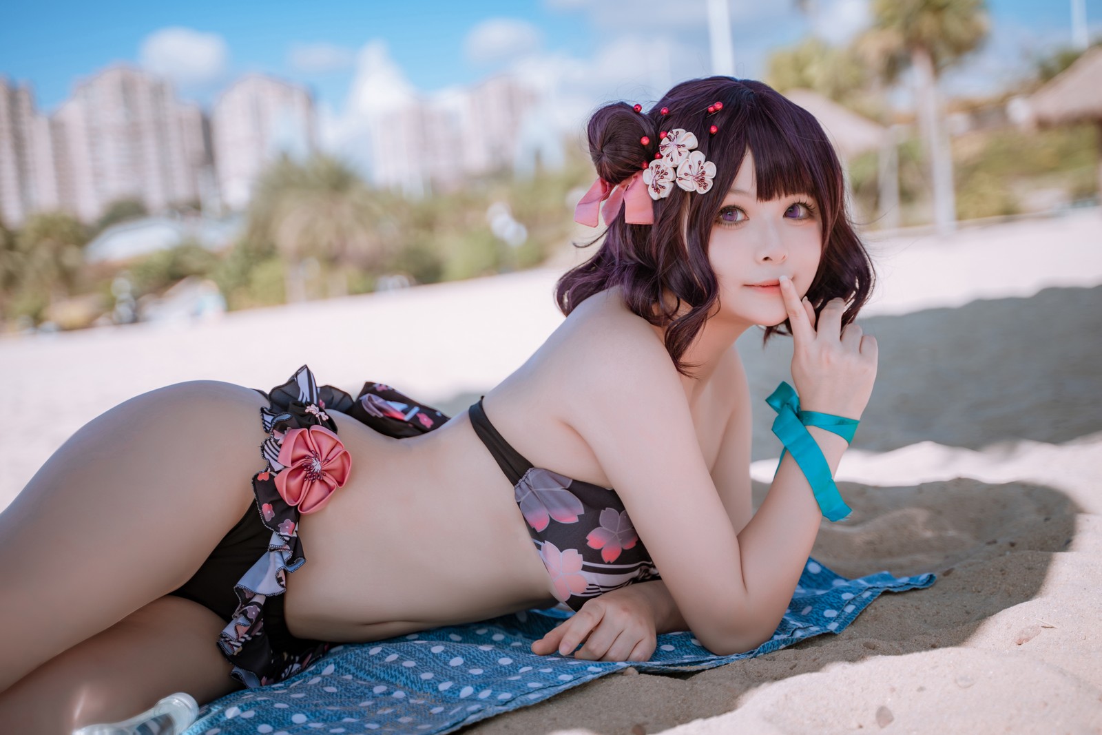 w百合欧皇子w 沙滩写真集 – 夏日泳装主题高清写真 [21P-173MB]插图3