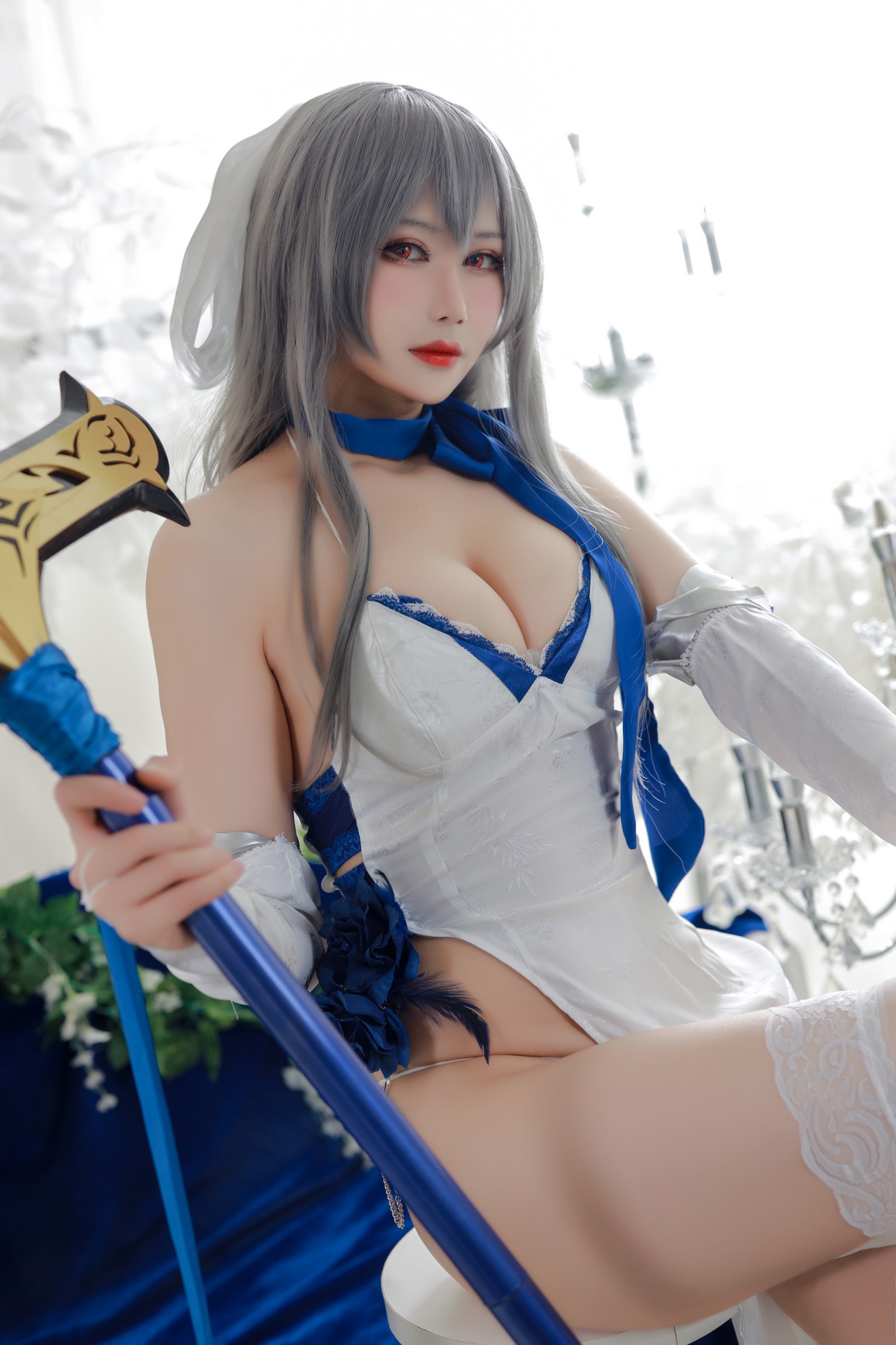 兔胖胖min – 路易九世礼服 Cosplay 高清写真集（37P-177.9MB）优雅系插图