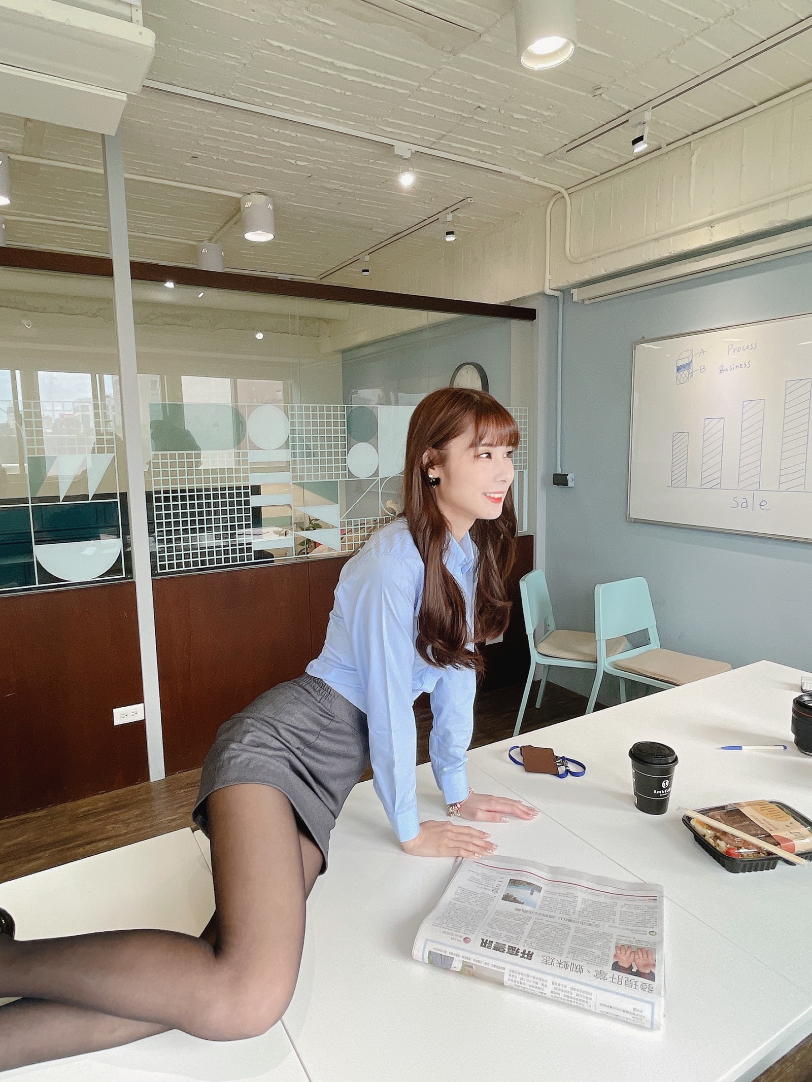 泥泥汝 OL 女郎 B 主题 写真＋视频合集｜高人气职业风作品（350P｜12V｜840MB）插图7