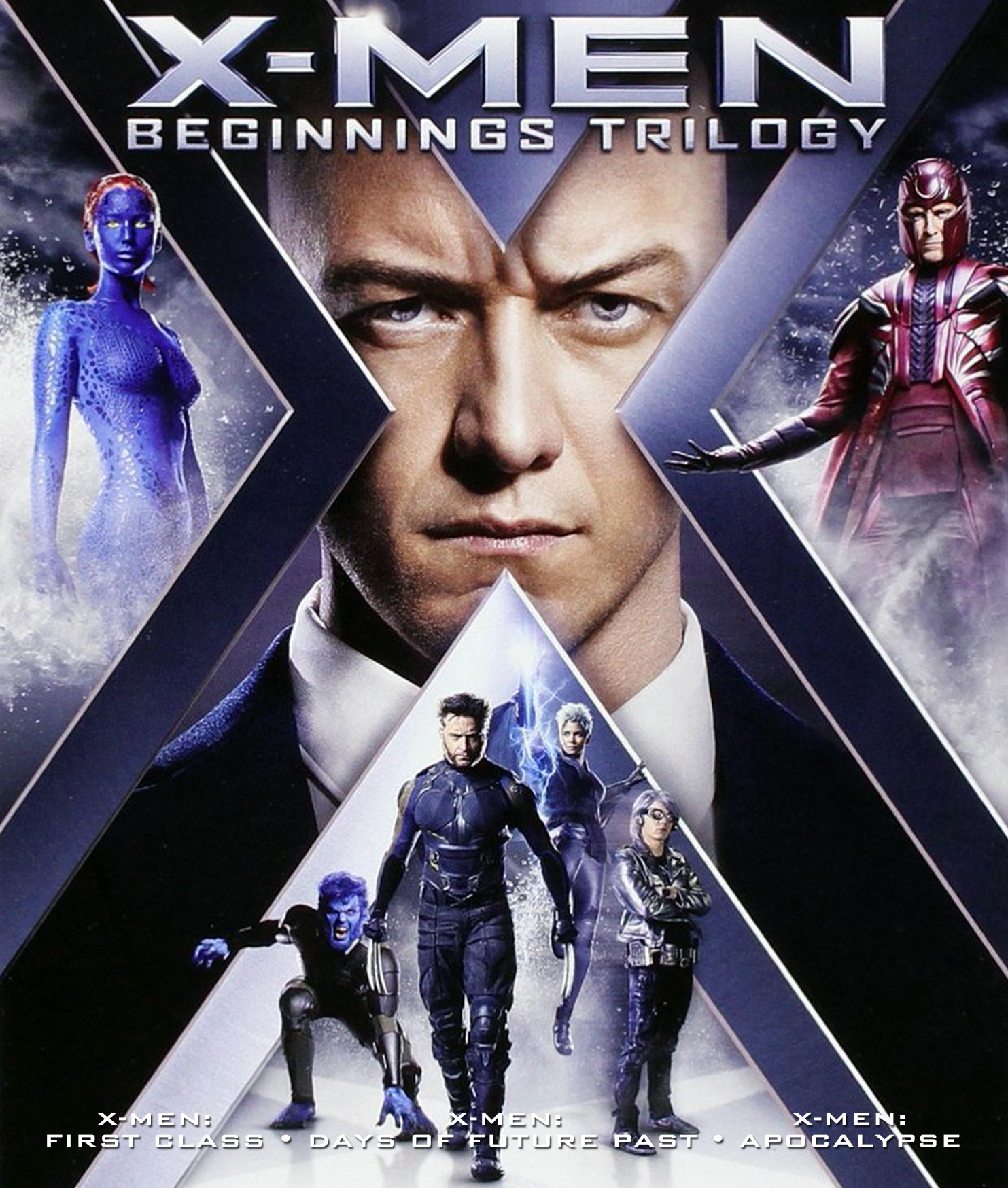 X-Men - Trilogía Precuelas (2011-2019) 1080p + THE ROGUE CUT