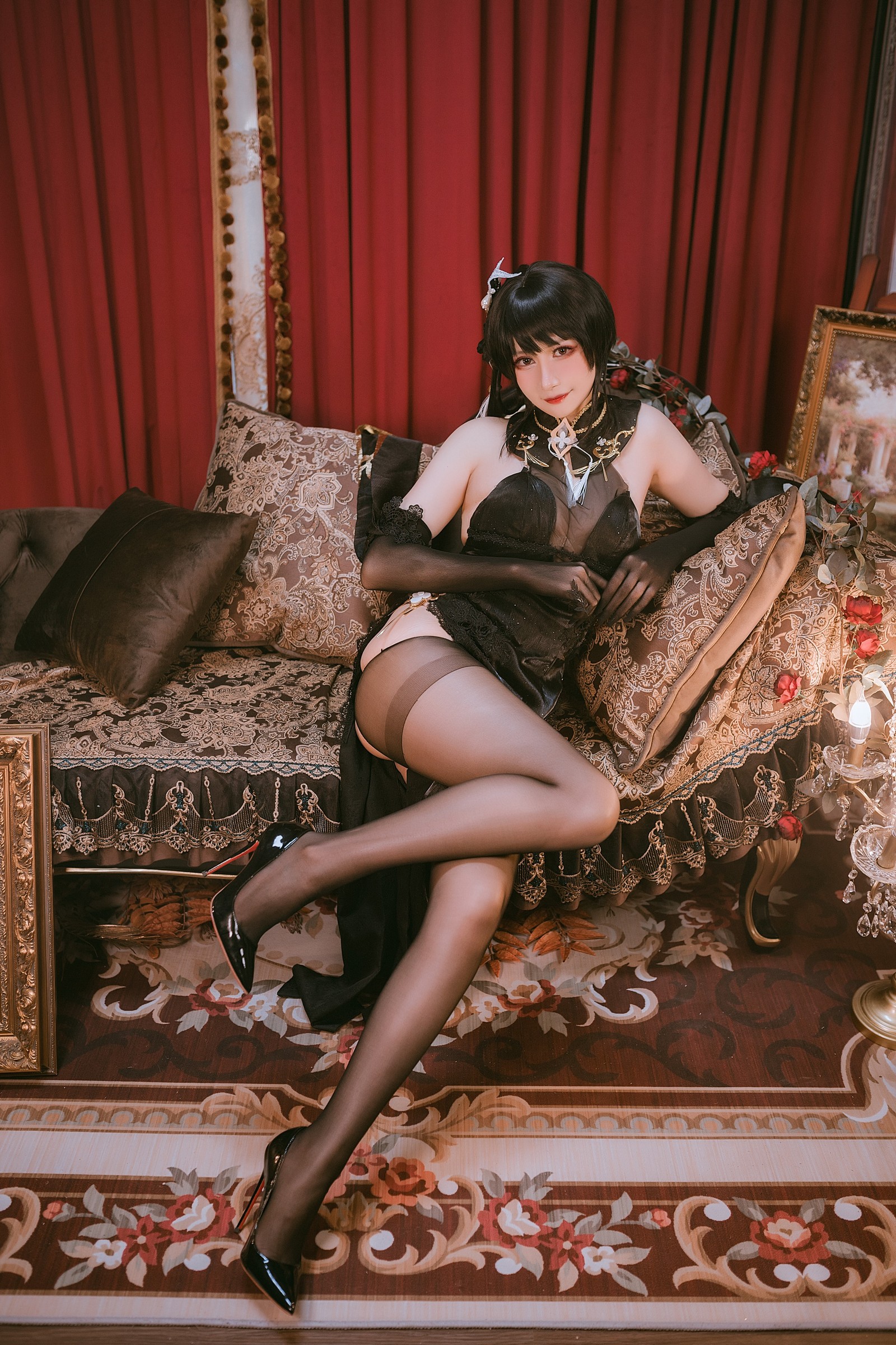 兔胖胖min – 碧蓝航线 镇海 Cosplay 高清写真集（40P-119.3MB）插图5