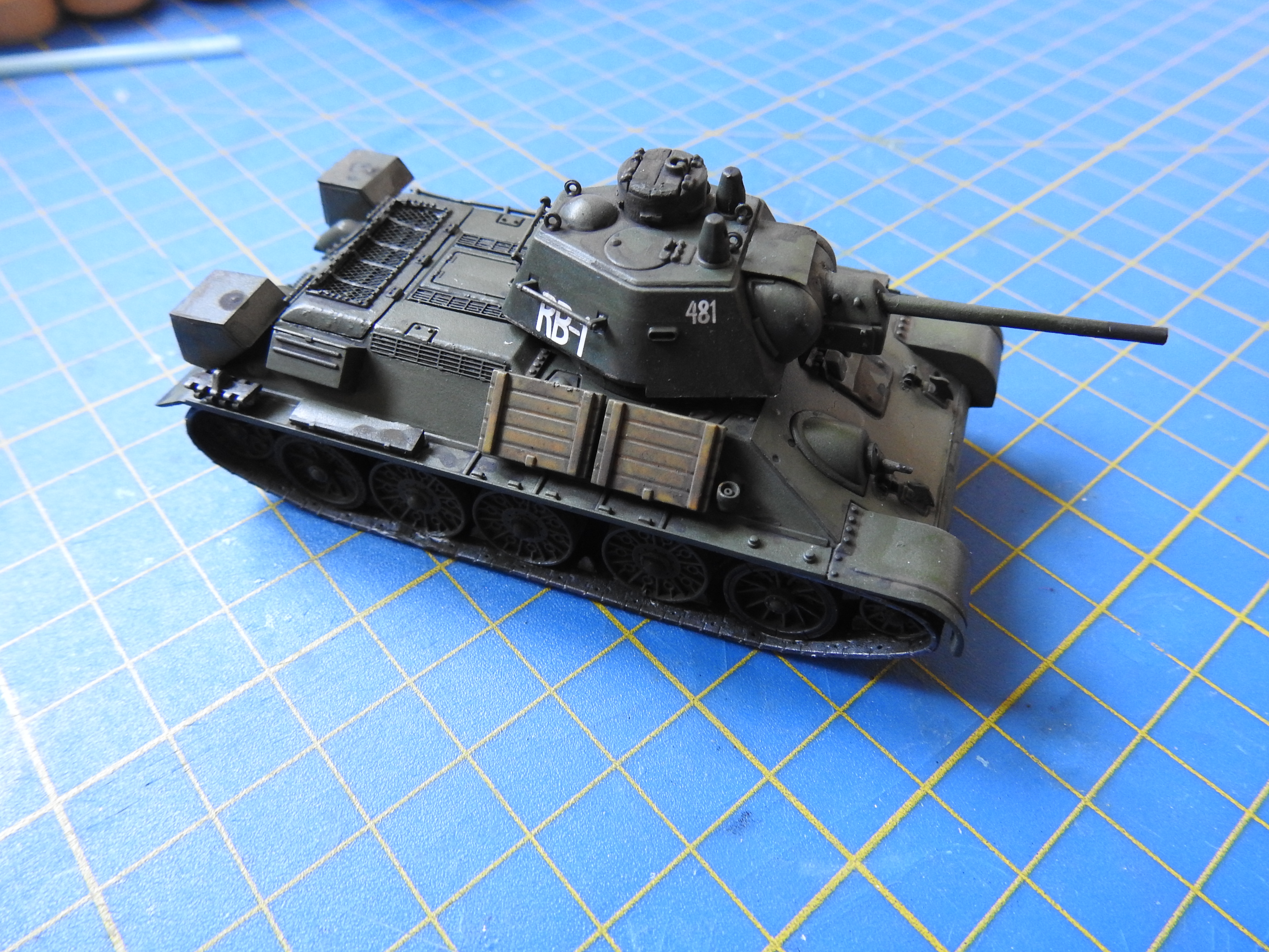 T-34/76 Mod. 1943, Dragon, 1/72 DSCN7143