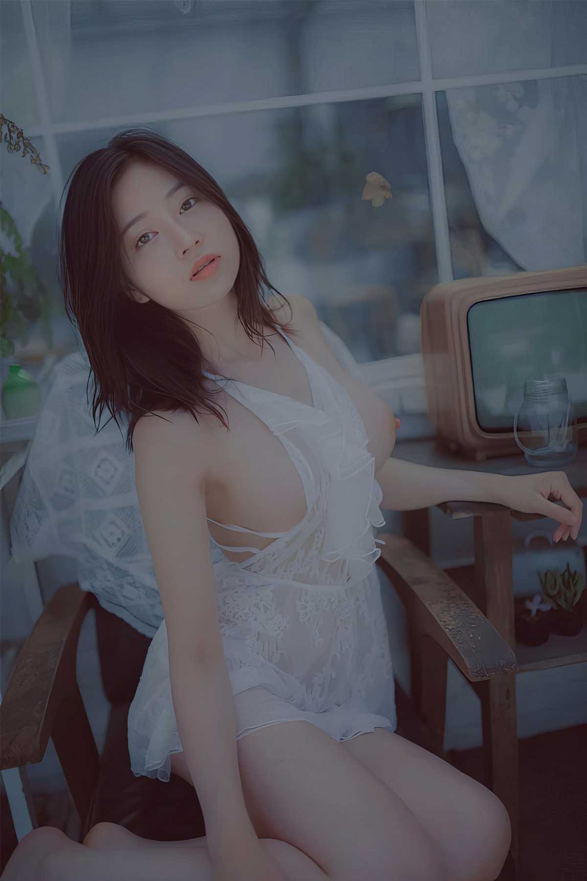 年年nnian 青青子衿古风写真 文艺气质图集插图7