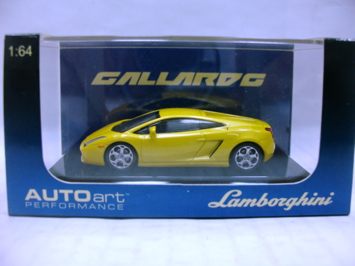 WOW EXTREMELY RARE Lamborghini Gallardo LP500 2004 Yellow met 1:64