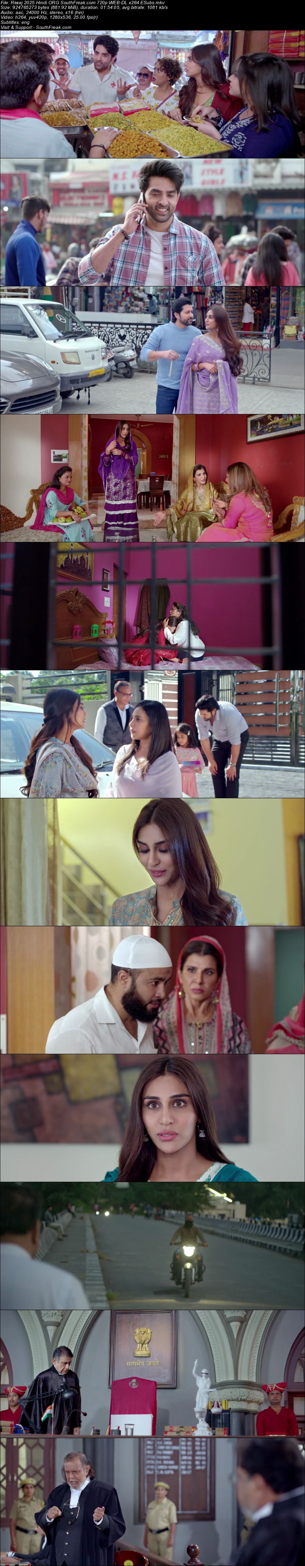 Riwaj 2025 Hindi ORG South Freak com 720p WEB DL x264 ESubs - hdhubflix, hubflix, hdmovieshub, allmovieshub