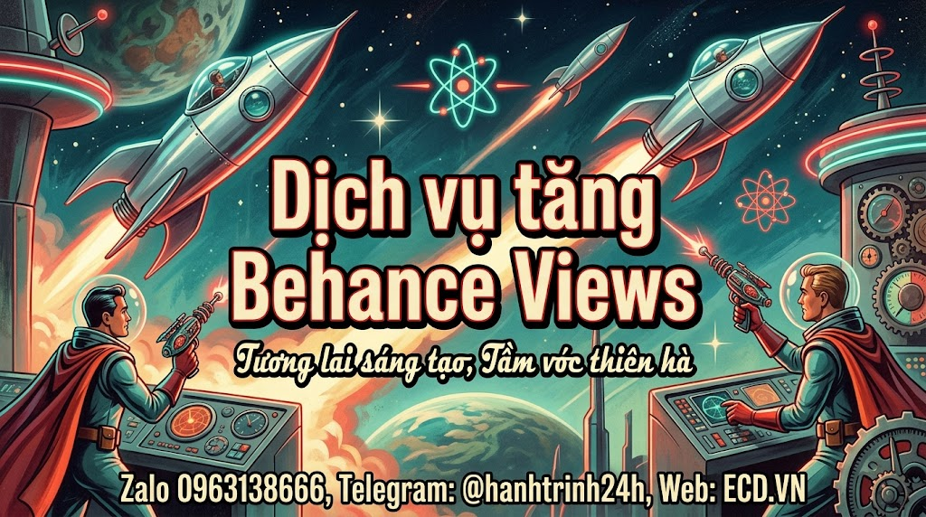 tăng behance views pro cho creative