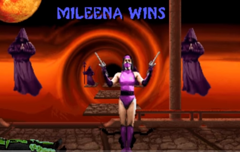 Mileena (Mortal Kombat II) Minecraft Skin