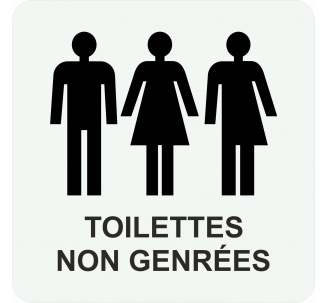 Les toilettes non-genrés ou mixte ?