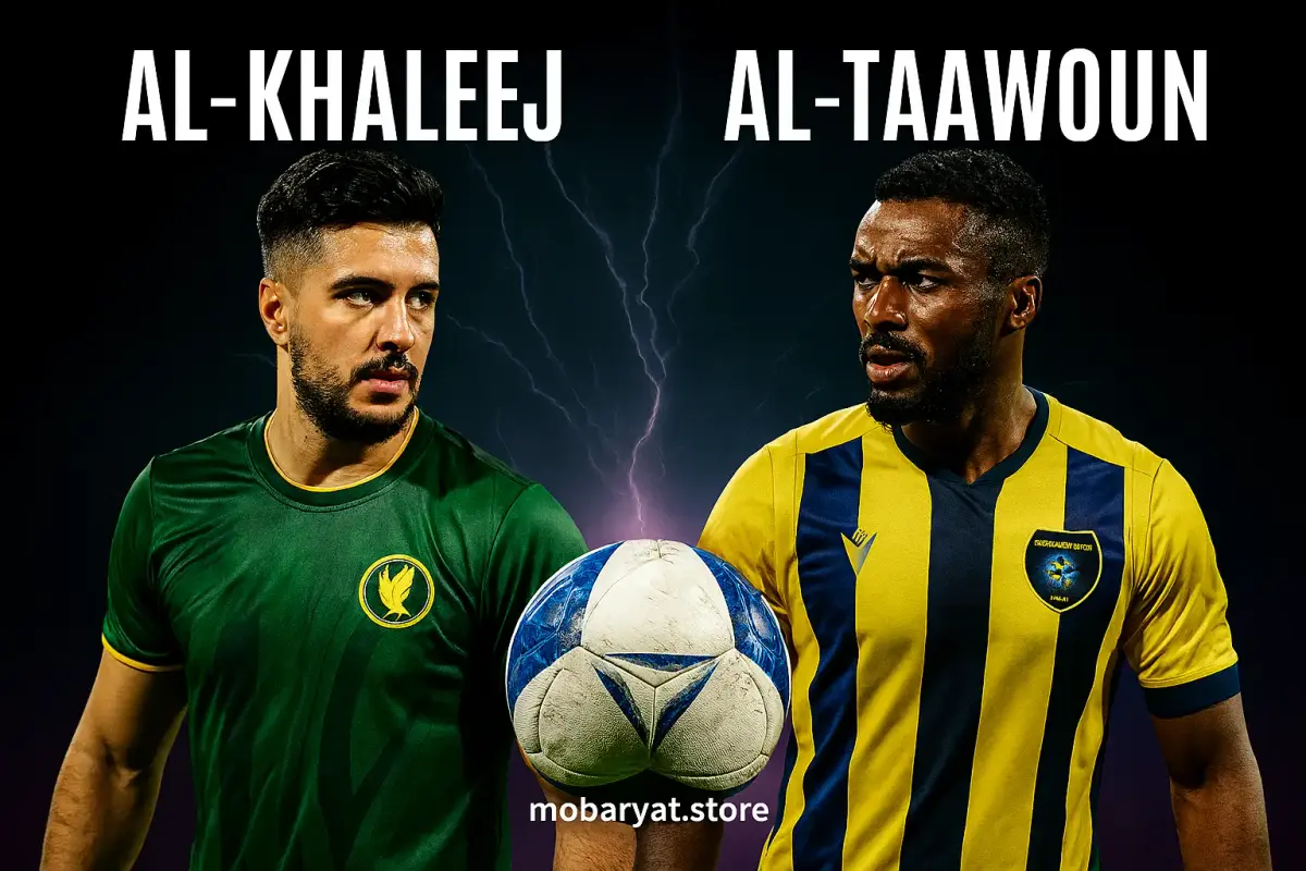 الخليج ضد التعاون بث مباشر