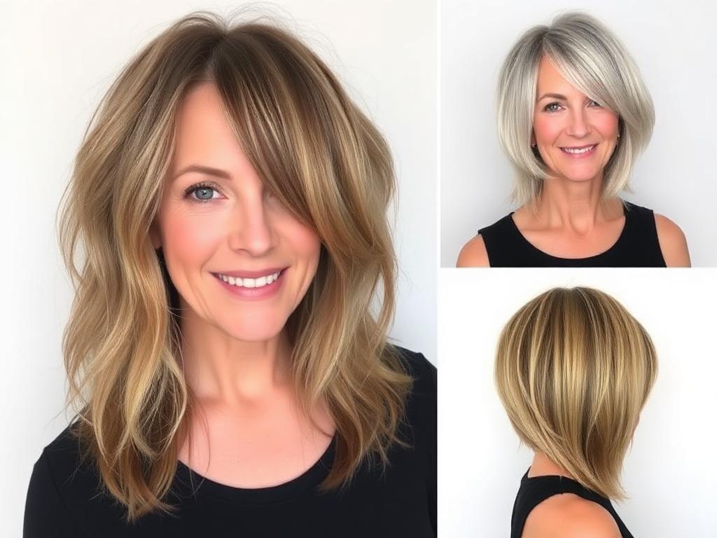 Which Hairstyles Suit Thin Hair in Older Women