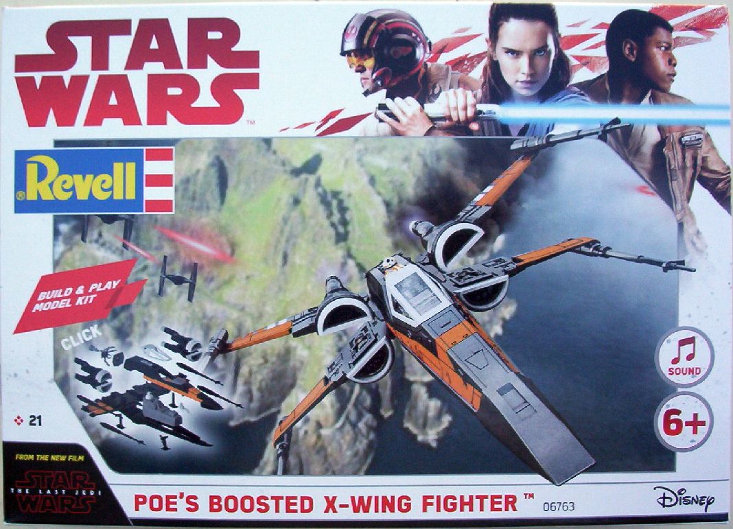 Revell 78 Poe's Boosted X-Wing Fighter