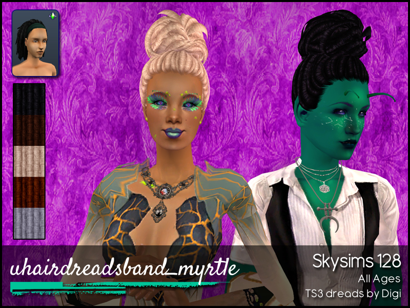 Dreads band myrtle hair default preview