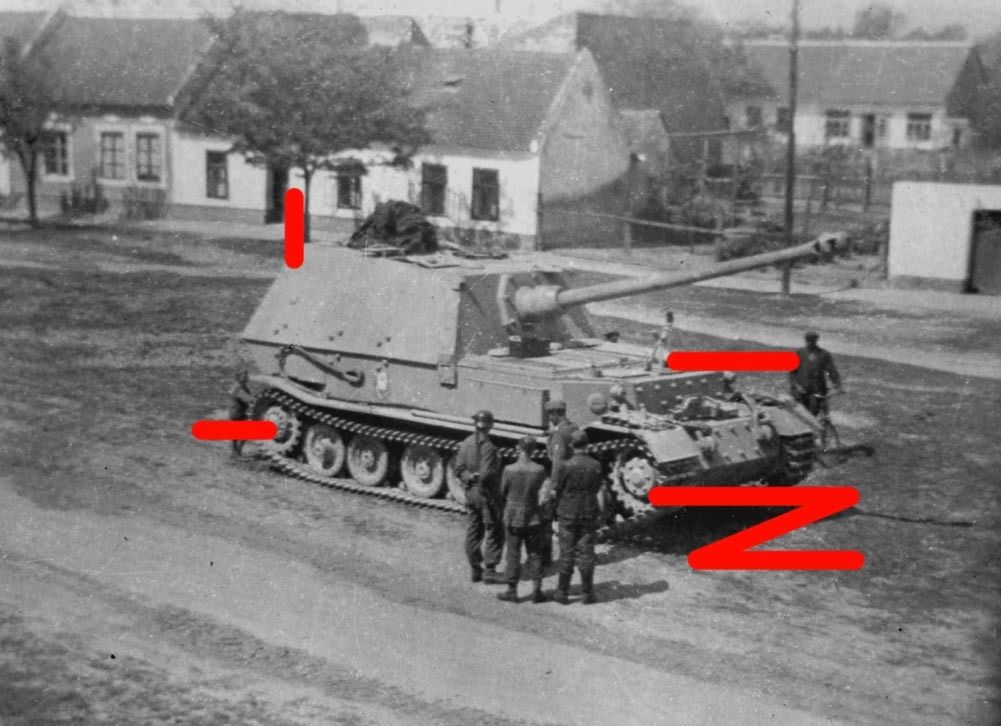 Sd.Kfz. 184 Panzerjäger Tiger (P) Ferdinand some