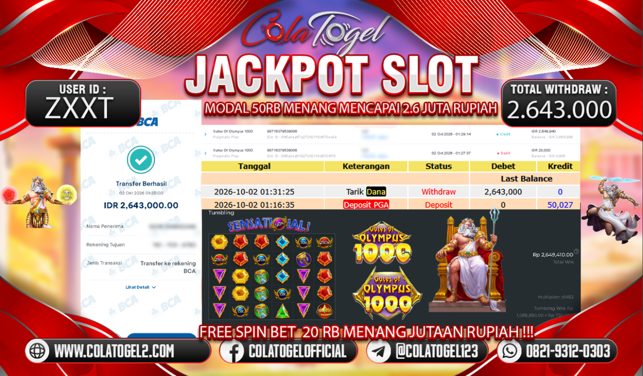JACKPOT SLOT GACORR !!!