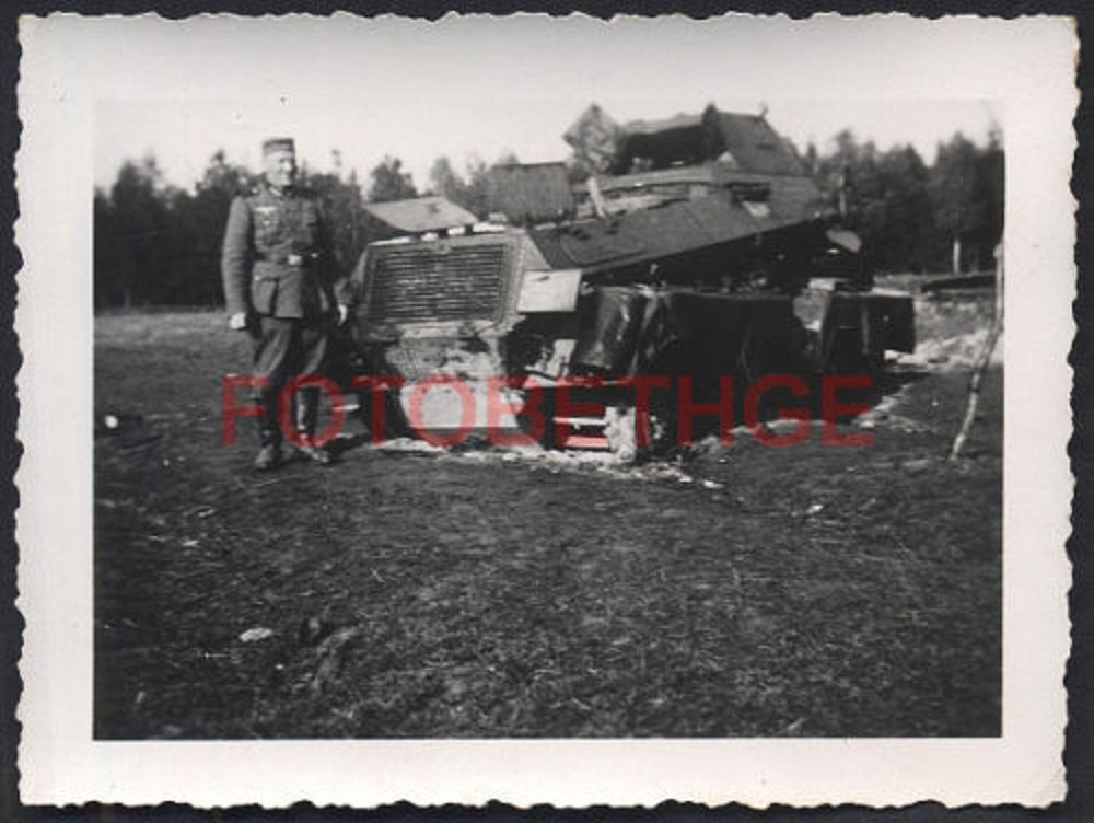 SPW Panzerspähwagen abgeschossen von polnischer 