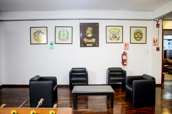 Sala de recibo moderna