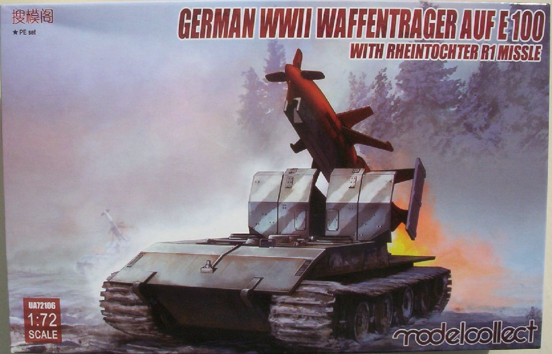 Modelcollect 72 German WWII Waffentrager Auf E-100 With Rheintoc