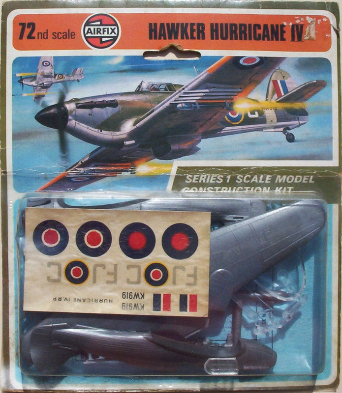 Airfix 72 01012-6 Hawker Hurricane IV