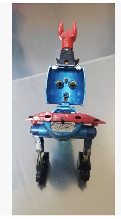 Figurine Popy Gaiking Daiku Maryu – Métal, 1976, Japon (Occasion)
