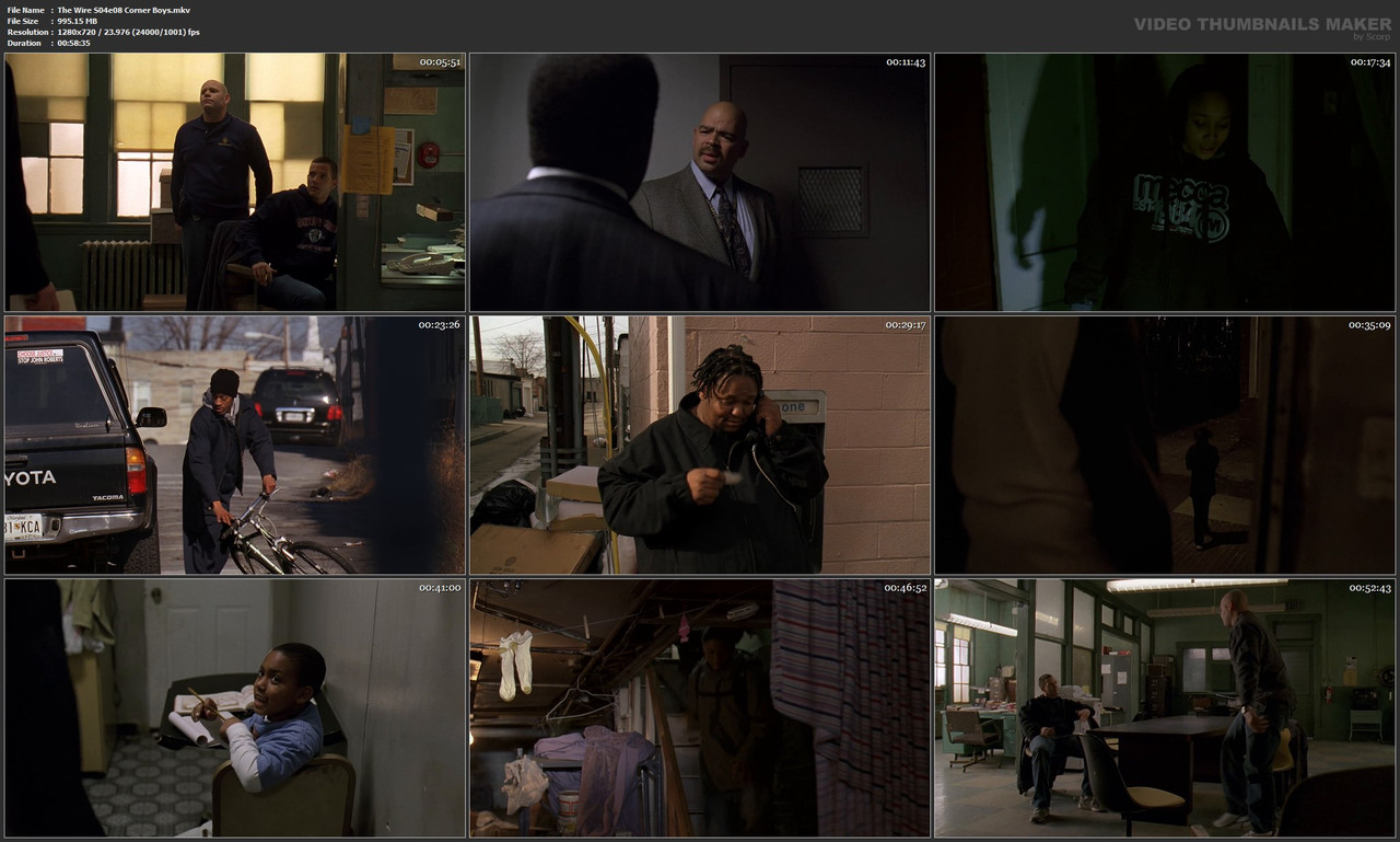 The Wire S04e08 Corner Boys.mkv
