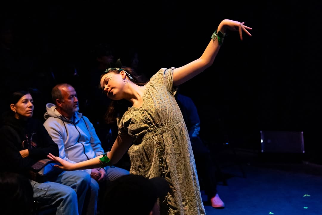 Photo from performance of A Trage-tree