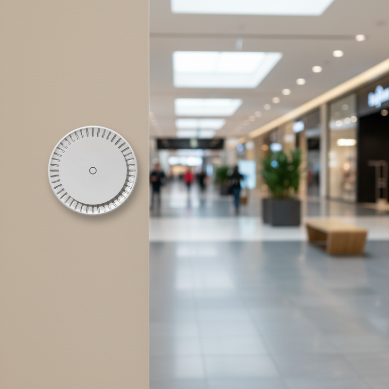 Painel de portas do Mikrotik cAP ax