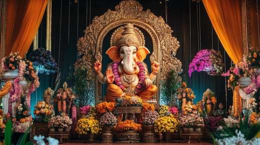 Public Pandals: Drama, Devotion, and Dhol Ganesha 