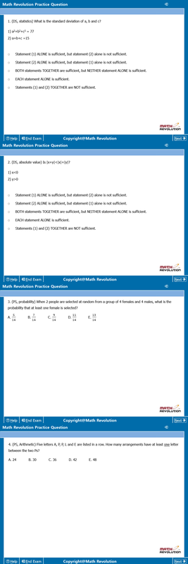 Math Revolution Questions