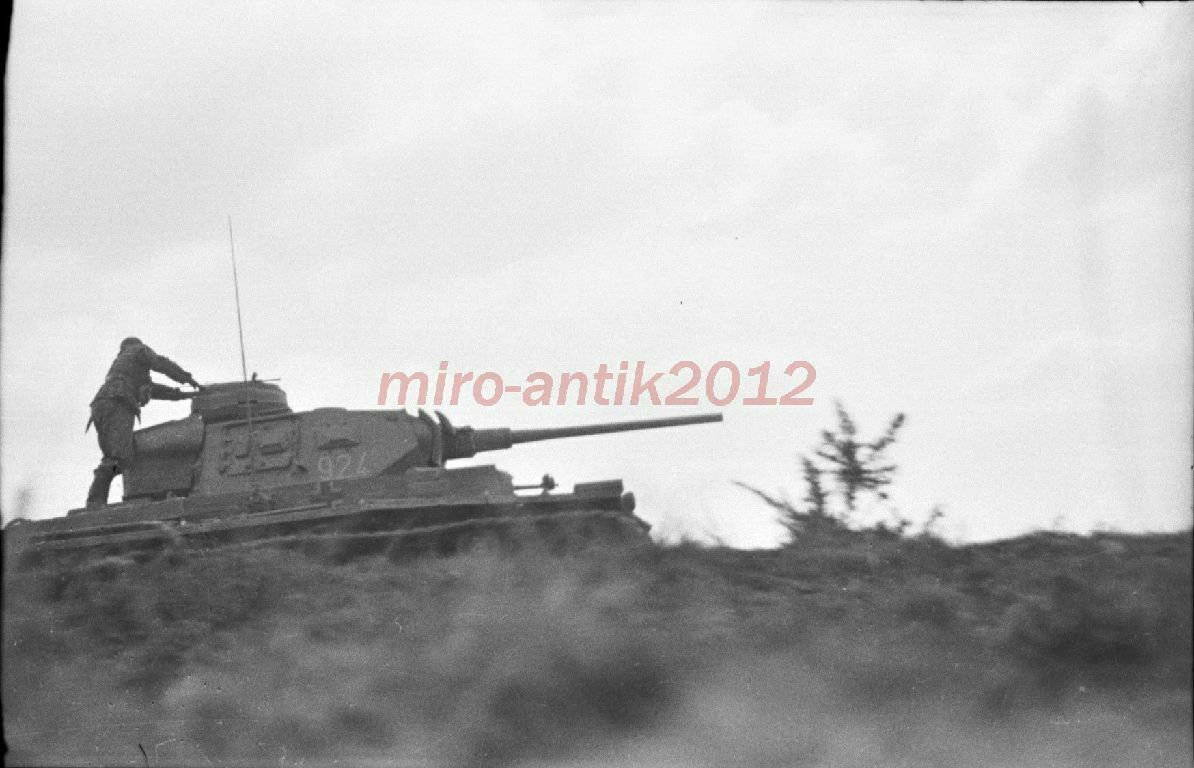 Ostfront, Aufklärer-Einsatz, Panzer 3 m. Turmnr. 924