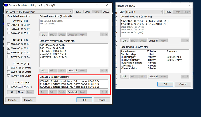 NVIDIA - Custom Resolutions | AVS Forum