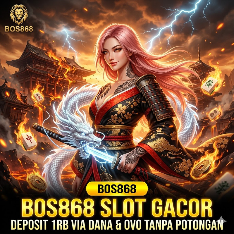 BOS868 Slot Gacor 🎰 Deposit 1rb via Dana & OVO Tanpa Potongan
 image 1