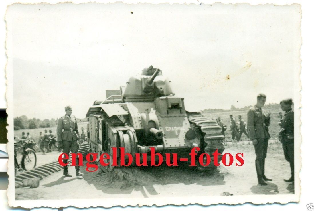 PANZER - Französischer Panzer CHAR 1bis mit Name