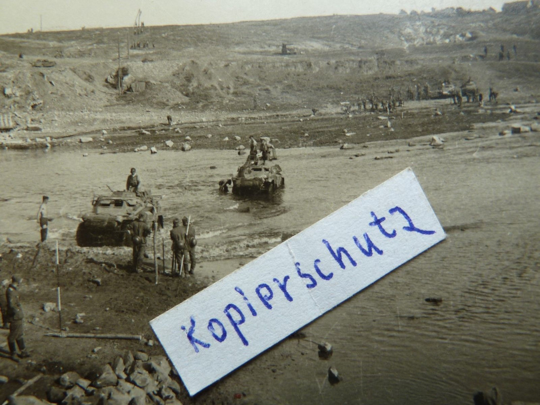 Flußdurchfahrt, Panzer, SDKFZ
